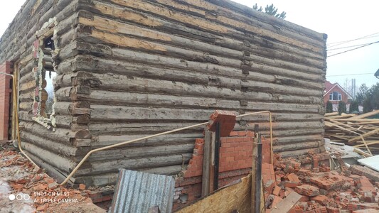 Разбор и снос строений